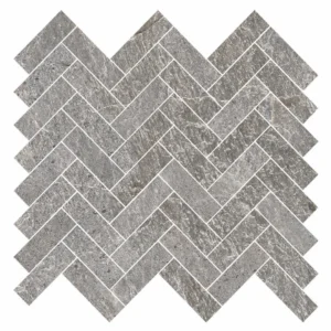 Energieker Genesis Ash Herringbone 33,5X33,5 Mat - Mozaïek Natuursteenlook | Lapy