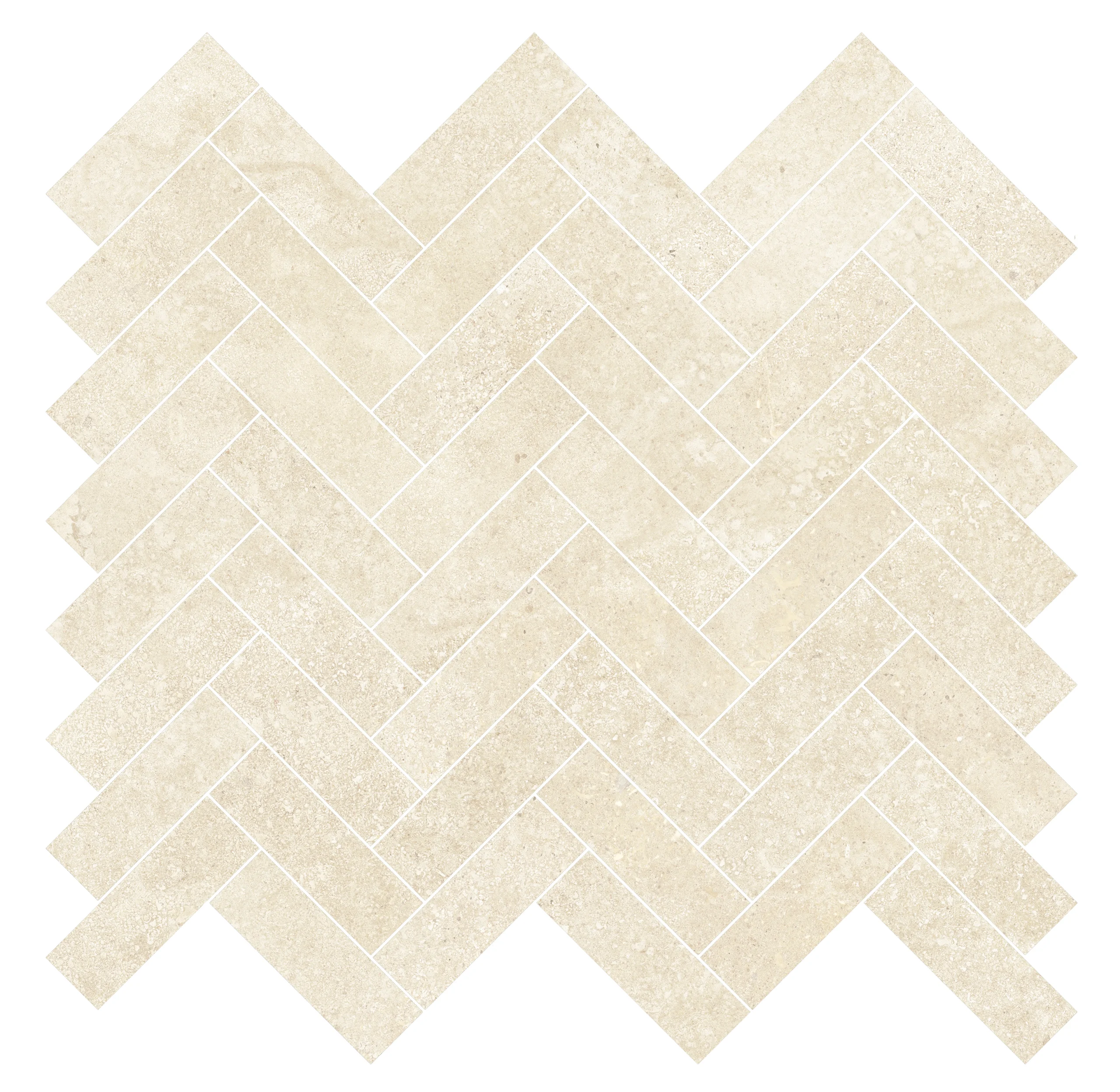 Energieker Nereidi Almond Herringbone 33,5X33,5 Mat - Vloertegels Natuursteenlook | Lapy