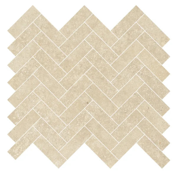 Energieker Nereidi Ecru Herringbone 33,5X33,5 Mat