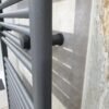Radiator Lydia 180×60 cm grafiet met midden-onderaansluiting - Radiator Lydia | Lapy