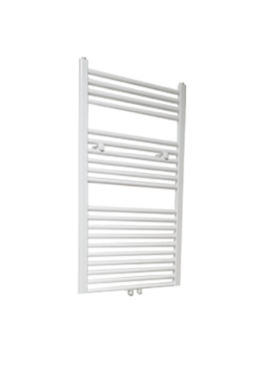 Radiator Lydia 120x60 cm wit met midden-onderaansluiting