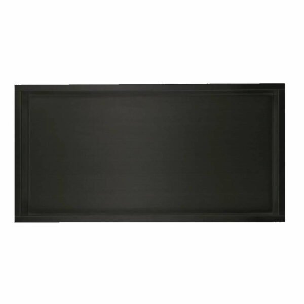Inbouw wandnis Mat Zwart 30x60x7 cm