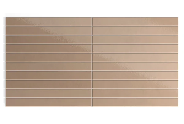 Keradom Twiggy Terra Glans 3,8X38 Glans - Wandtegels Effen | Lapy
