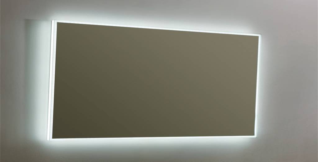 Spiegel infinity met rondom LED verlichting, 3 kleur instelbaar & dimbaar 160