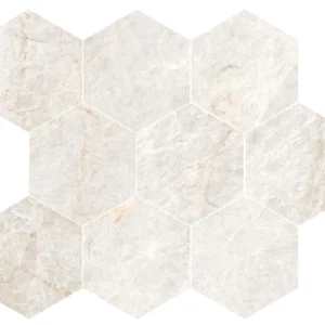 Energieker Taj Mahal Linen Mosaico Esagoni Lev. 26X30 Mat - Mozaïek Natuursteenlook | Lapy