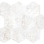 Energieker Taj Mahal Shell Mosaico Esagoni Lev. 26X30 Glans - Wandtegels Natuursteenlook | Lapy