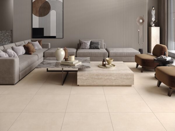 Concrete Ivory 60X60 Mat - Vloertegels | Lapy