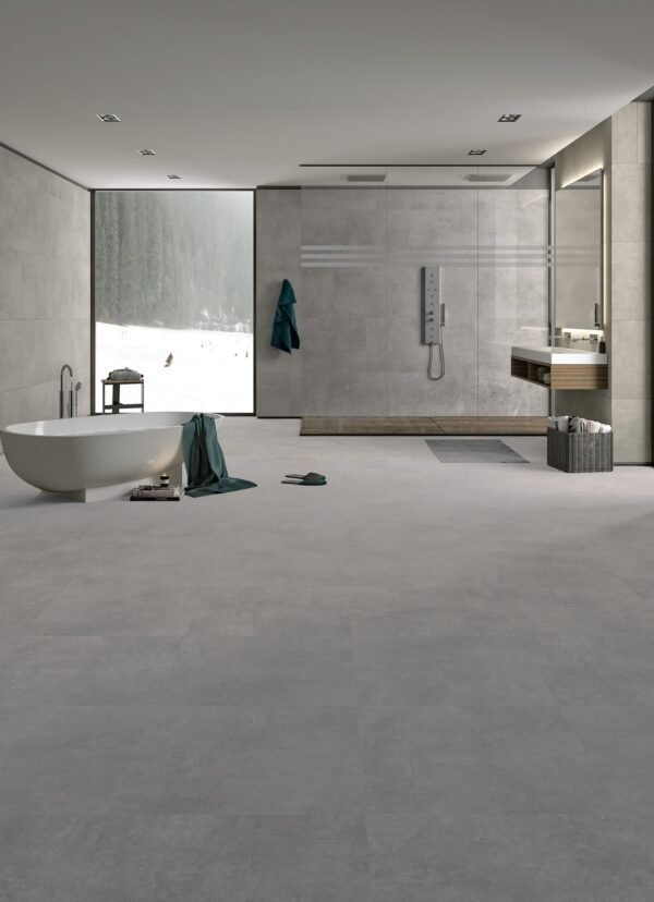 Concrete Silver 60X60 Mat - Vloertegels | Lapy