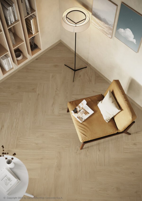Atlas Concorde Solution Would Caramel grip anti-slip R11 22,5X90 Mat - Vloertegels | Lapy