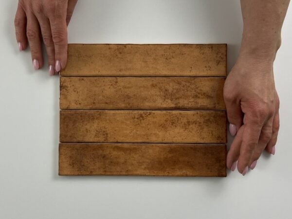 Cifre Kalon Terracotta wandtegel 5X25 Glans - Wandtegels | Lapy