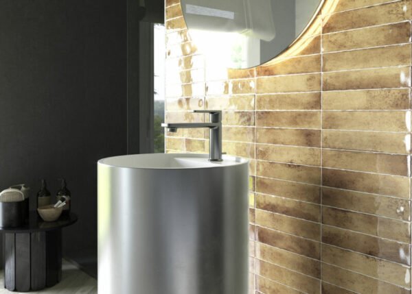 Cifre Kalon Terracotta wandtegel 5X25 Glans - Wandtegels | Lapy