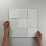 By Goof Moos White handvorm 13X13 Glans - Wandtegels | Lapy