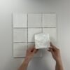 By Goof Moos White handvorm 13X13 Glans - Wandtegels | Lapy