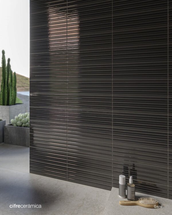 Cifre Gare Anthracite 10X30,5 Glans - Wandtegels | Lapy