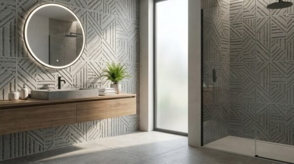 Prissmacer Gobi Grigio relieve wandtegel 60X120 Mat - Wandtegels | Lapy