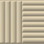 Ceramica Rondine Volume Ivory Bamboo 6X25 Mat - Wandtegels | Lapy