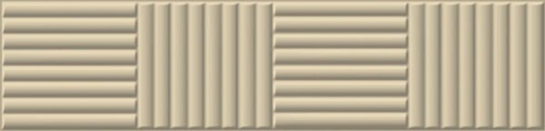 Ceramica Rondine Volume Ivory Bamboo 6X25 Mat - Wandtegels | Lapy