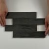 Cifre Kalon Anthracite wandtegel 5X25 Glans - Wandtegels | Lapy