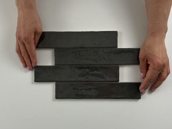 Cifre Kalon Anthracite wandtegel 5X25 Glans - Wandtegels | Lapy