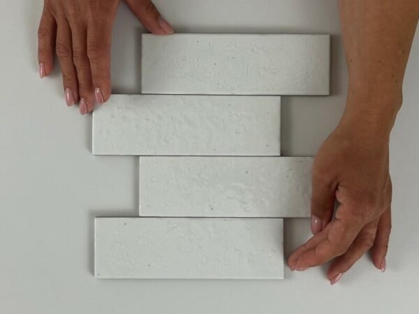 Equipe Kalma White 6X18,6 Glans - Wandtegels | Lapy