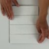 Equipe Kalma White 6X18,6 Glans - Wandtegels | Lapy