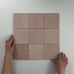 By Goof Moos Pink handvorm 13X13 Glans - Wandtegels | Lapy