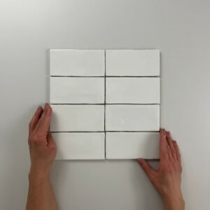 Cifre Atlas White Brillo 7,5X15 Glans - Wandtegels | Lapy