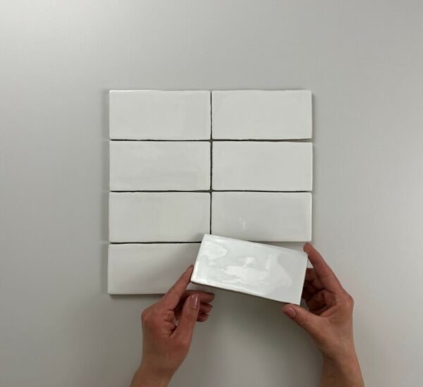 Cifre Atlas White Brillo 7,5X15 Glans - Wandtegels | Lapy