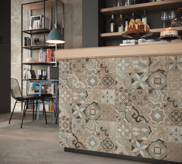Atlas Concorde Solution Codec Cementine decor 30X60 Mat - Vloertegels | Lapy
