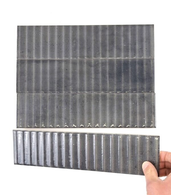 Cifre Mussa Way Anthracite 7,5X30 Glans - Wandtegels | Lapy