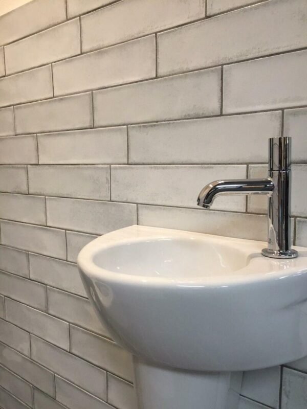 Cifre Alchimia White 7,5X30 Glans - Wandtegels | Lapy