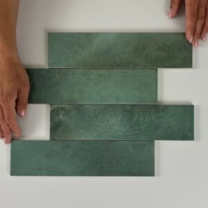 Cifre Moon Green 7,5X30 Glans - Wandtegels | Lapy
