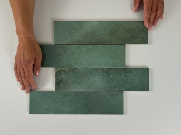 Cifre Moon Green 7,5X30 Glans - Wandtegels | Lapy