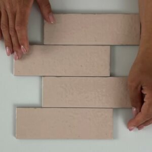 Equipe Kalma Rose 6X18,6 Glans - Wandtegels | Lapy