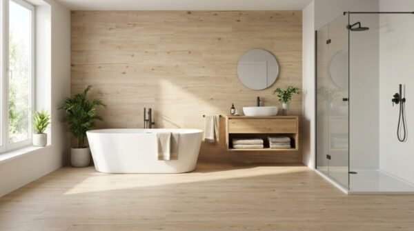 Energieker Padouk Beige 20X160 Mat - Vloertegels | Lapy