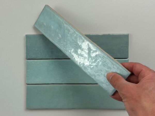 Equipe Trend tegels licht blauw 6X24,6 Glans - Wandtegels | Lapy
