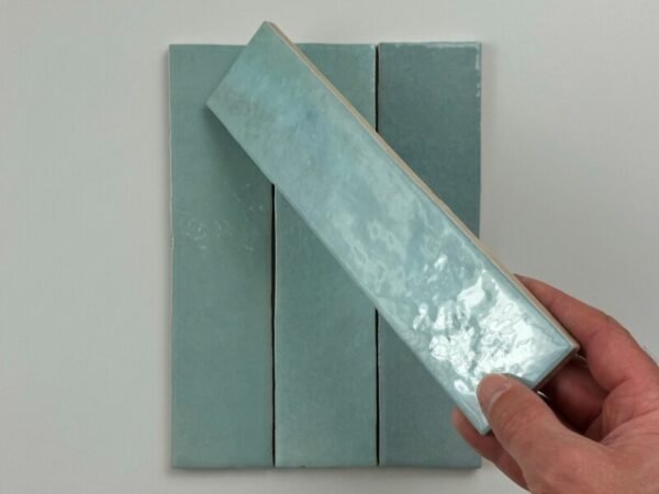 Equipe Trend tegels licht blauw 6X24,6 Glans - Wandtegels | Lapy