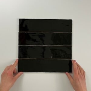 Cifre Colonial Black 7,5X30 Glans - Wandtegels | Lapy