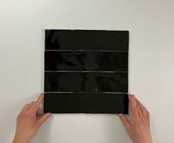 Cifre Colonial Black 7,5X30 Glans - Wandtegels | Lapy