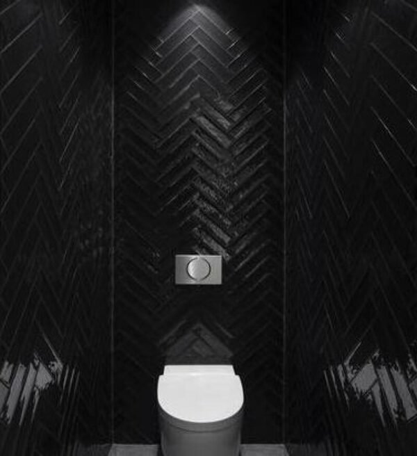 Cifre Colonial Black 7,5X30 Glans - Wandtegels | Lapy