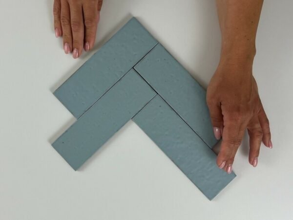 Equipe Kalma Powder Blue 6X18,6 Mat - Vloertegels | Lapy