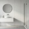 Prissmacer Beton Cire Bercy Bianco relieve wandtegel 60X120 Mat - Wandtegels | Lapy