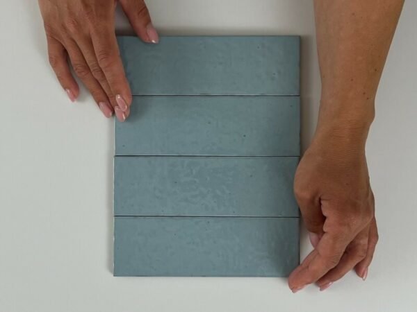 Equipe Kalma Powder Blue 6X18,6 Glans - Wandtegels | Lapy