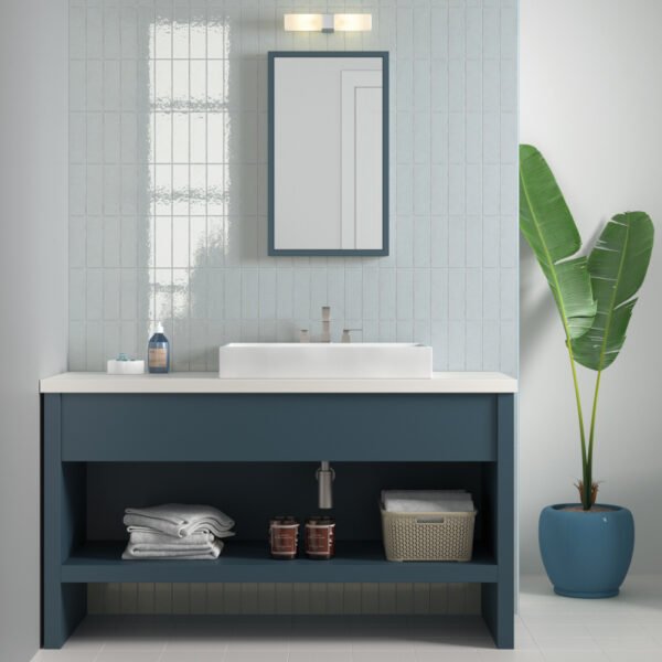 Equipe Kalma Powder Blue 6X18,6 Glans - Wandtegels | Lapy