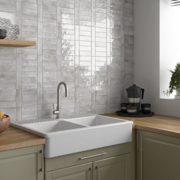 Equipe Premium Koko Amber Grey 5X15 Glans - Wandtegels | Lapy