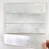 Cifre Mussa White 7,5X30 Glans - Wandtegels | Lapy
