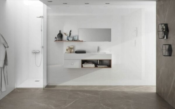 Kerabo wit wandtegel 40X120 Glans - Vloertegels | Lapy