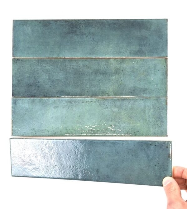 Cifre Mussa Green 7,5X30 Glans - Wandtegels | Lapy