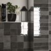 By Goof Moos Anthracite handvorm 13X13 Glans - Wandtegels | Lapy