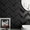 Equipe Premium Countri Anthracite 6,5X20 Glans - Wandtegels | Lapy